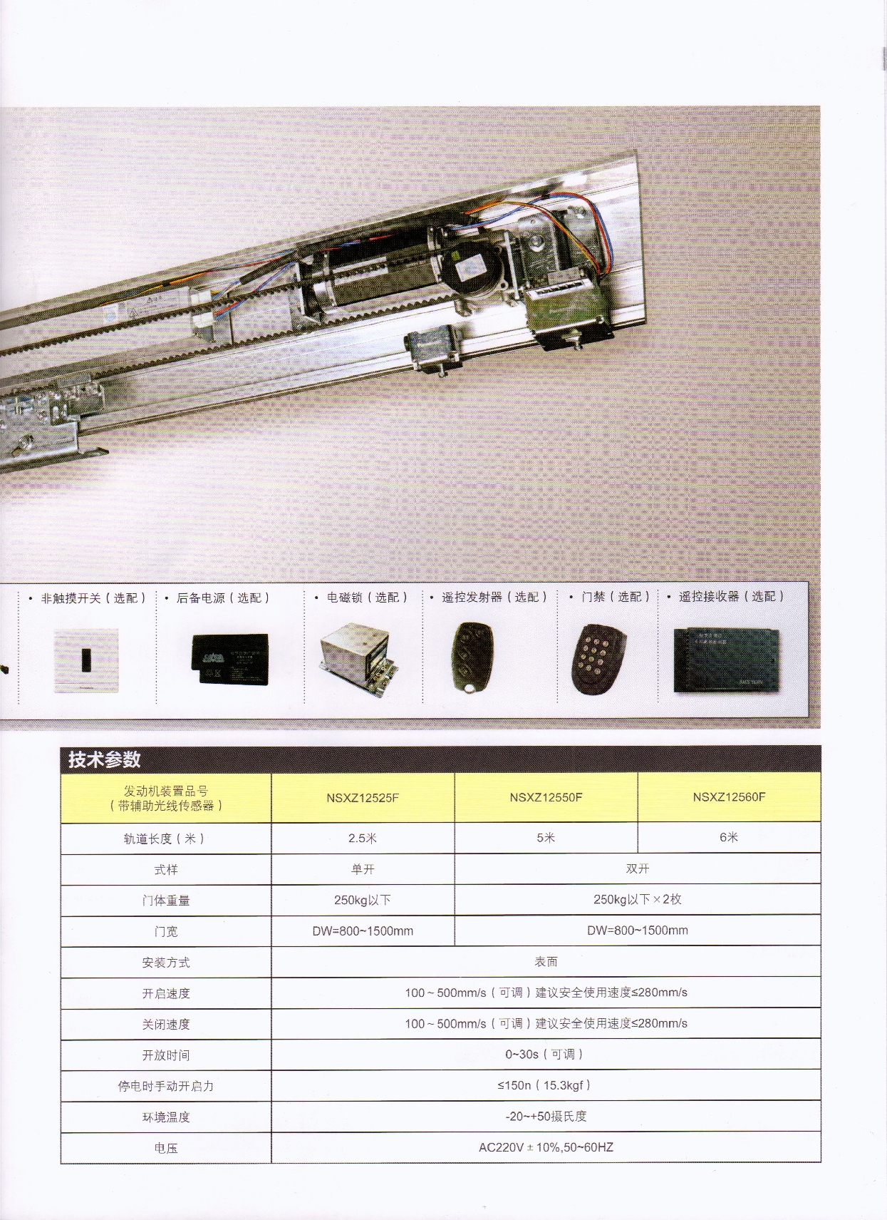 松下250型重型门控制装置(图10)